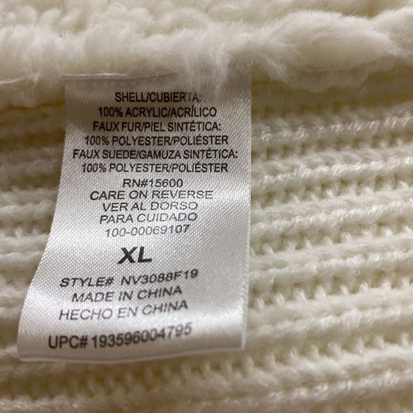 Napa Valley Cream Colored Sweater - Picture 6 of 6